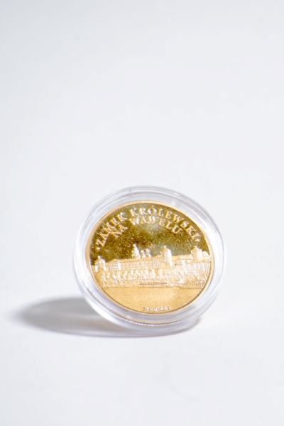 Medal pamiątkowy Wawel panorama