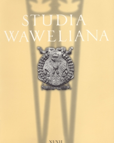 Studia Waweliana. Tom XI/XII.